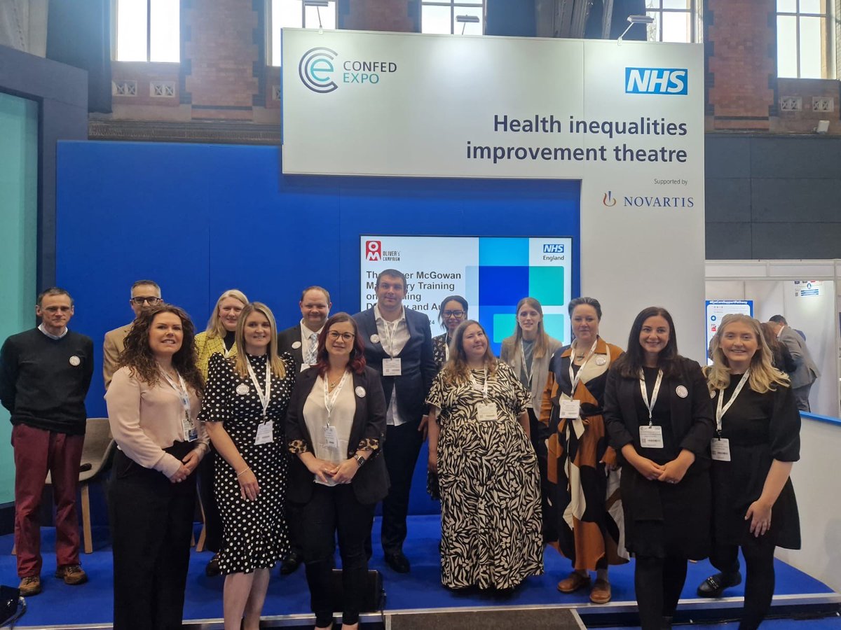 Another great session <a href="/ConfedExpo/">NHS ConfedExpo</a> talking about the amazing work <a href="/CWPT_NHS/">Coventry and Warwickshire Partnership NHS Trust</a> and <a href="/NHS_LLR/">NHS Leicester, Leicestershire and Rutland</a> are doing on the Oliver McGowan Mandatory Training.  Giving people the power to make a real difference. #oliverscampaign
