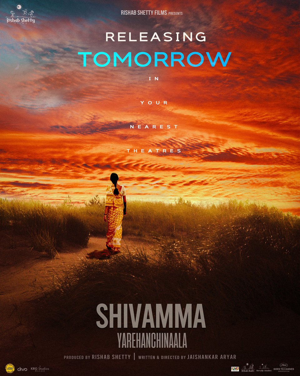 PataPosters's tweet photo. #Shivamma releasing tomorrow 

@jaishnkr15 @shetty_rishab https://t.co/uLOgNplPD7