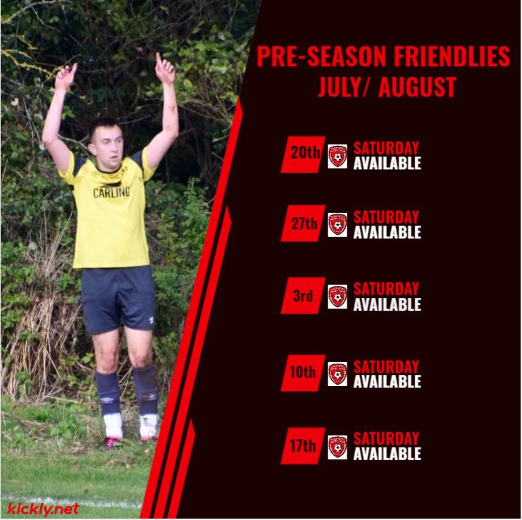 HANDS UP IF YOU ARE LOOKING FOR FRIENDLIES! Just like that we are approaching pre season after a very successful season, runners up in the league and finalist in the cup!

We cannot host but happy to split the cost of a pitch! Please drop me a DM if you want to have a game #UTFT