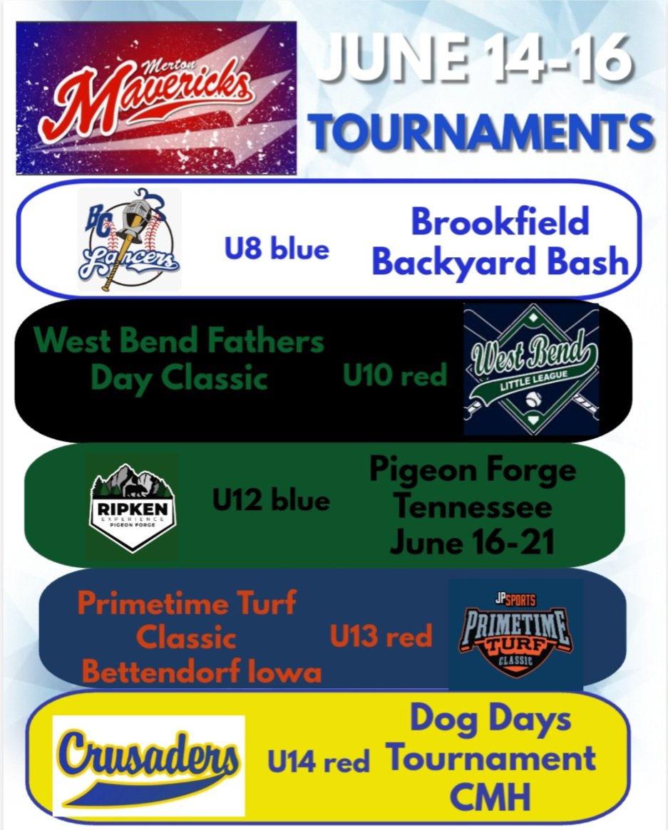 actdirMAA's tweet image. Mavericks and Fillies teams playing all over southeastern Wisconsin this weekend and as far away as the Fox Valley, Iowa and Tennessee. Good luck to all 9 teams in tournaments.