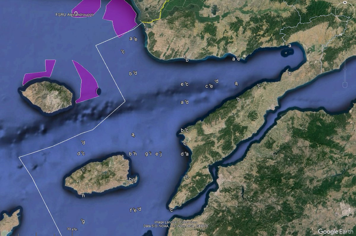 metesohtaoglu's tweet photo. Turkish Petroleum Joint Stock Partnership (TPAO) has applied for 9 licenses to explore for oil in Turkish territorial waters in the Aegean Sea.
#Dedeagac #Alexandroupoli
Via @savunmaisleri https://t.co/i6rD2G2RTd