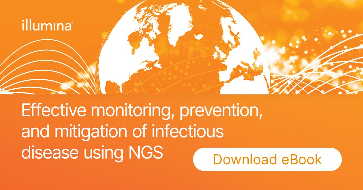 In this educational ebook, learn about integrating next-generation sequencing (NGS) in the public health architecture to better understand the epidemiology of a disease, monitor disease trends, and identify outbreaks and emerging pathogens. bit.ly/3VuE9mi