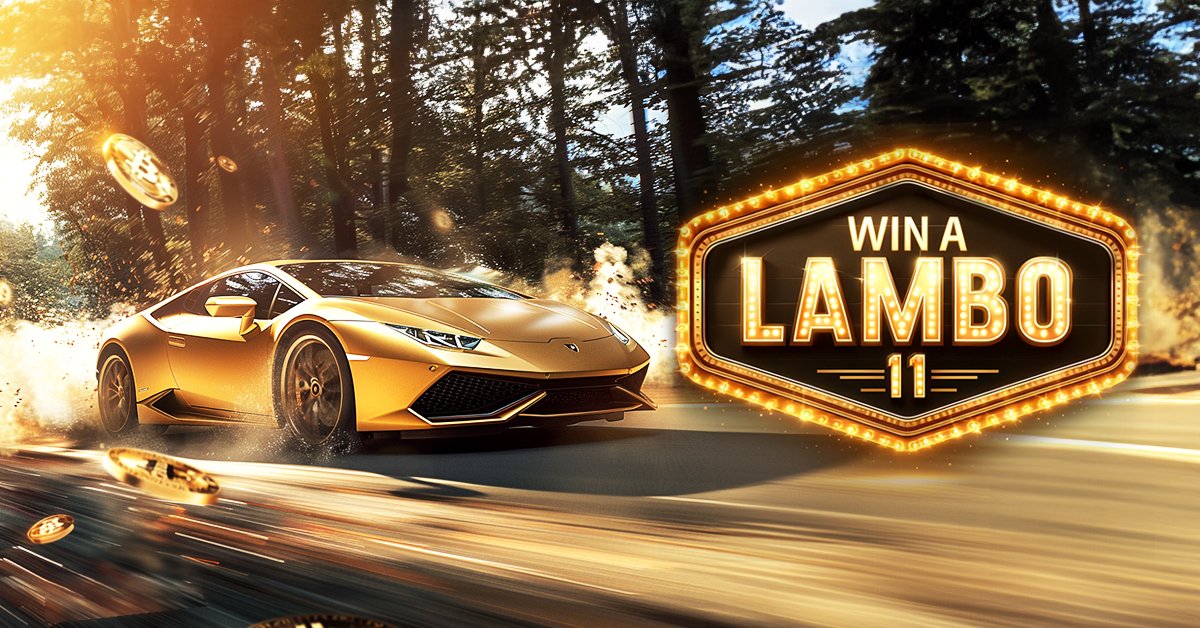 freebitco's tweet photo. [Win a Lambo Round 11] Win Big: #Lambo or $200K in BTC!

Participate now for the chance to #WinALambo or $200,000 in #BTC Don't miss this GOLDEN opportunity – get your tickets today! 

Here's how:

1. Wager and Win: Engage in Multiply BTC/Betting and earn 1 Golden Ticket for every 0.005 BTC wagered. The more you wager, the more tickets you collect.
2. Buy Golden Ticket: Don't want to wait? Purchase Golden Tickets directly for 0.00025 BTC each.
3. Wheel of Fortune: Receive a Free Spin for the Wheel of Fortune with every promotional email from #FreeBitcoin.

🔒 Exclusive Premium Member Benefits: As a Premium Member, enjoy up to 16 Free Spins daily! Spin your way to success and win up to 50 Free Golden Tickets.