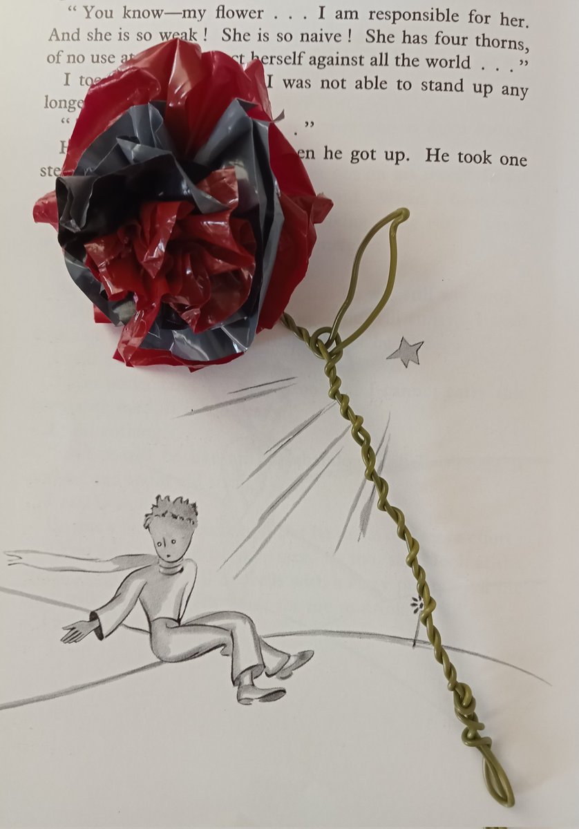For our family gig at <a href="/Alphabetti/">Alphabetti Theatre</a> we asked the ace artist <a href="/Lady_Kitt/">Lady Kitt</a> to create some roses, inspired by the children's book The Little Prince, to give to the audience. How Kitt makes these flowers is part of a brilliant initiative, so we asked them to tell you all about it 🌹
