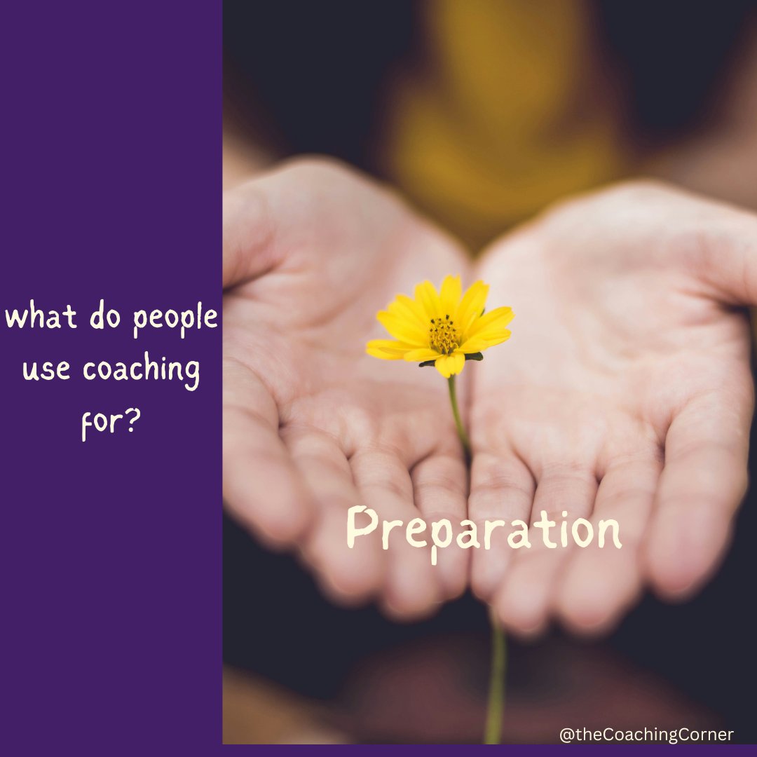 _CoachingCorner's tweet photo. Some people I've coached have found it useful when we dedicate a session to help prepare for something...

Preparing for:
💡an interview
💡a presentation/talk
💡an important conversation

❓what could coaching help you prepare for?

Read the full post: https://t.co/hoZXdbuMFI https://t.co/R8ZBuJtfuj