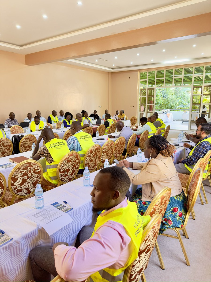 Uganda Export Promotion Board | UEPB (@ugandaexports) on Twitter photo “The Authority will continue to provide assistance to the exporters. Any bottlenecks faced , today will be addressed promptly, and we look forward to improvements” - Mr Deo Kyomya at the horticulture stakeholder’s meeting representing the Ed of <a href="/freezonesug/">Uganda Free Zones Authority (UFZA)</a>
#HelpingYouToExport “The Authority will continue to provide assistance to the exporters. Any bottlenecks faced , today will be addressed promptly, and we look forward to improvements” - Mr Deo Kyomya at the horticulture stakeholder’s meeting representing the Ed of <a href="/freezonesug/">Uganda Free Zones Authority (UFZA)</a>
#HelpingYouToExport