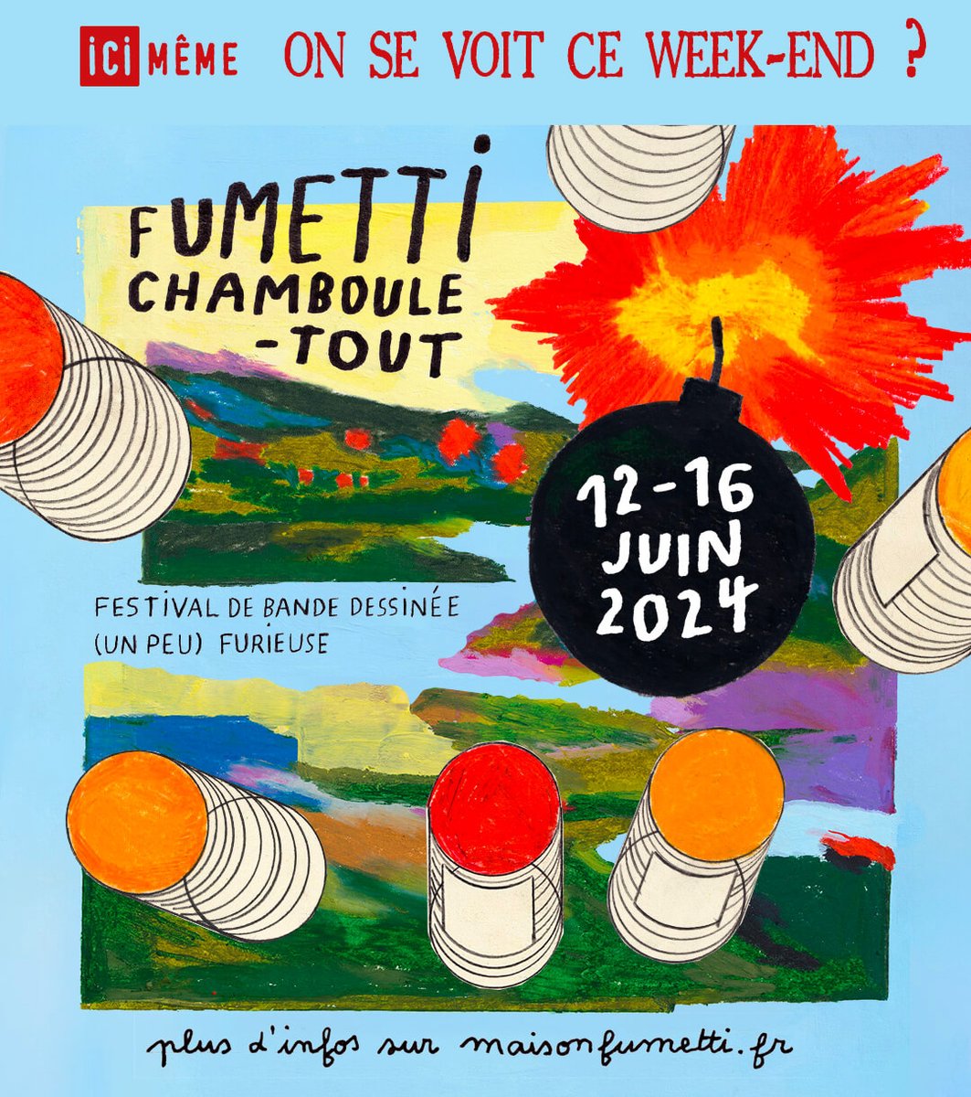 Pour clore en liesse la saison, voici venu notre rendez-vous nantais favori : le Festival Fumetti ! Nous y serons dès vendredi soir jusqu'à dimanche — attention, les après-midis seulement, on sait vivre à Nantes. On s'y voit ?