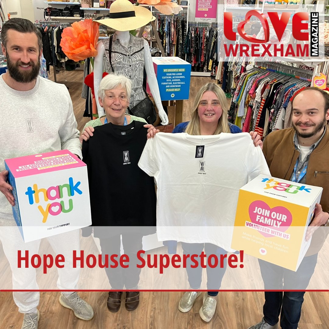love_wrexham's tweet image. Hope House Children’s Hospice's new Oswestry superstore has now officially opened its doors! 🛒

Read more at: love-wrexham.com/2024/06/24/hop…

If you're interested in advertising with us, take a look at love-wrexham.com/advertising/ra… 💻📱

@HHTGhospices @NWalesSocial 
#lovewrexham #BizHour