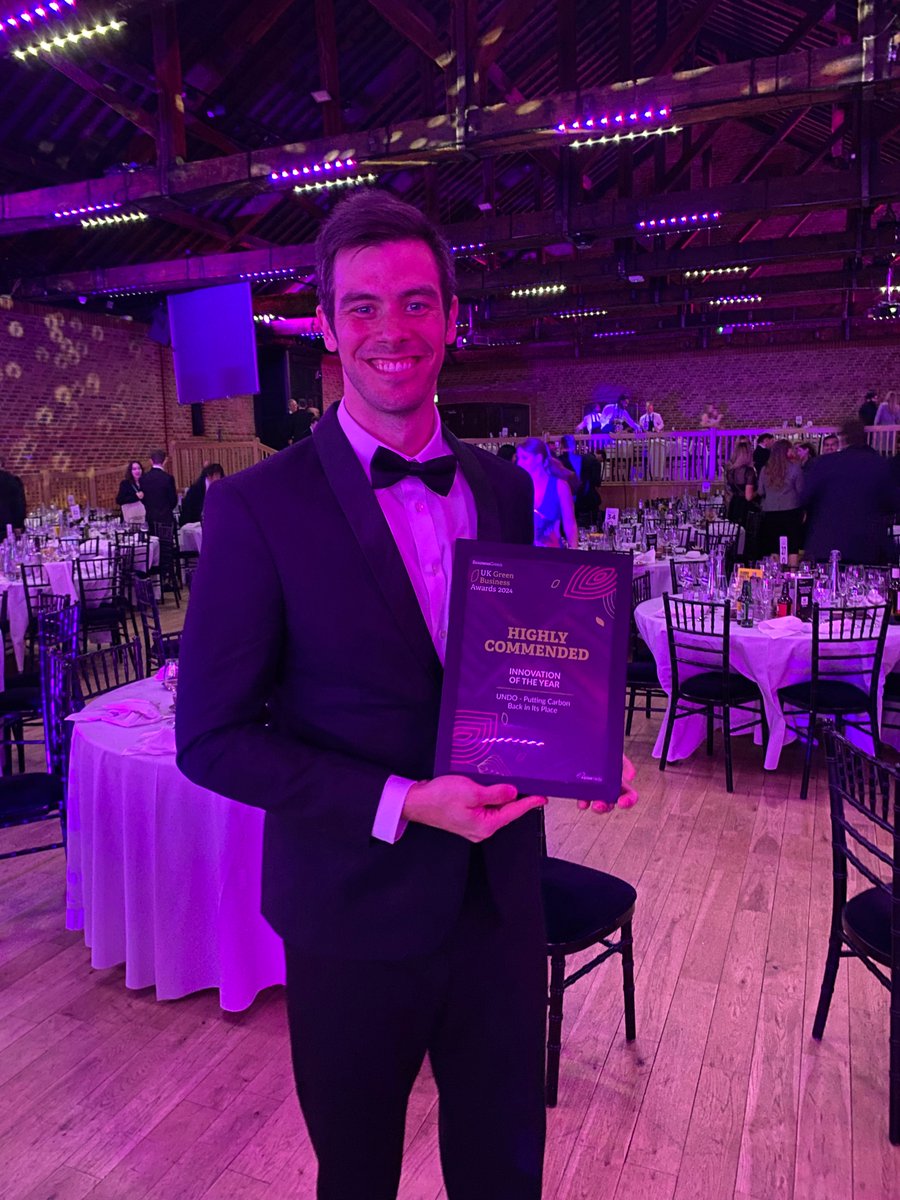 Sustainable Ventures (@susventures) on Twitter photo Really proud to share that we took home the βEarly-stage Investor of the Yearβ award at last night's UK Green Business Awards!π
Congrats to our members <a href="/Bioregional/">Bioregional</a> on winning "Consultancy of the Year" and to @UNDO, <a href="/SunswapLtd/">Sunswap - elec</a> & <a href="/SeahorseEnv/">Seahorse Environmental</a> on Highly Commended mentions.#UKGBA Really proud to share that we took home the βEarly-stage Investor of the Yearβ award at last night's UK Green Business Awards!π
Congrats to our members <a href="/Bioregional/">Bioregional</a> on winning "Consultancy of the Year" and to @UNDO, <a href="/SunswapLtd/">Sunswap - elec</a> & <a href="/SeahorseEnv/">Seahorse Environmental</a> on Highly Commended mentions.#UKGBA