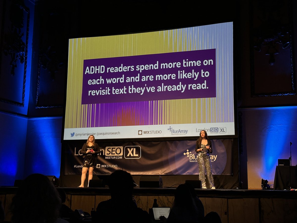 Two Icons, One Stage #LondonSEOXL
<a href="/myriamjessier/">Myriam Jessier</a> &amp; <a href="/SequinsNsearch/">Giulia Panozzo 🧠</a>