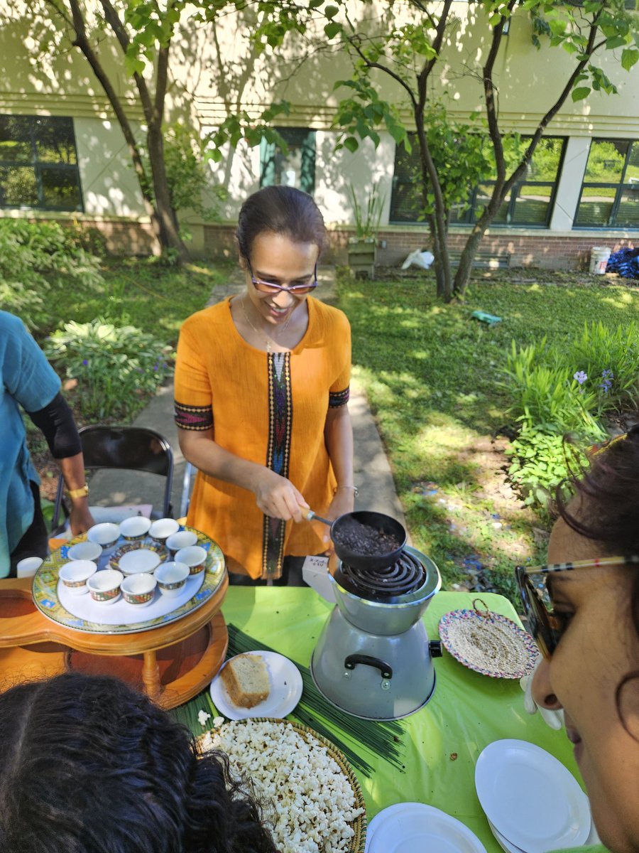 royall4's tweet photo. We are grateful to our Ethopian families for sharing their beautiful coffee ceremony with us during our Cafecito today. 
We love our Oakland Terrace community! https://t.co/yNfCFsjNN2