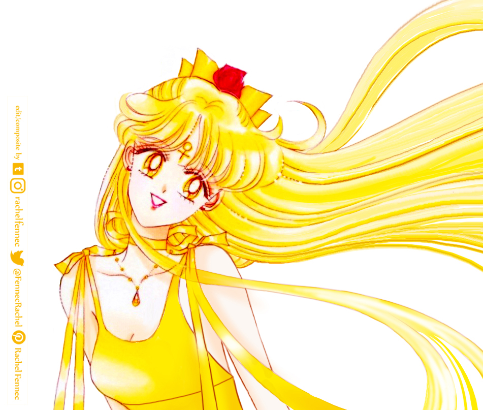FennecRachel's tweet photo. In case it's not clear enough: this picture is a COMPOSITE official Sailor Moon artwork, I've only done some editing, in this case patching up and removing the background.
#PrincessVenus #プリンセスヴィーナス #SailorVenus #MinakoAino #セーラーヴィーナス #愛野美奈子
#SailorMoon https://t.co/Tygg8VxGjm