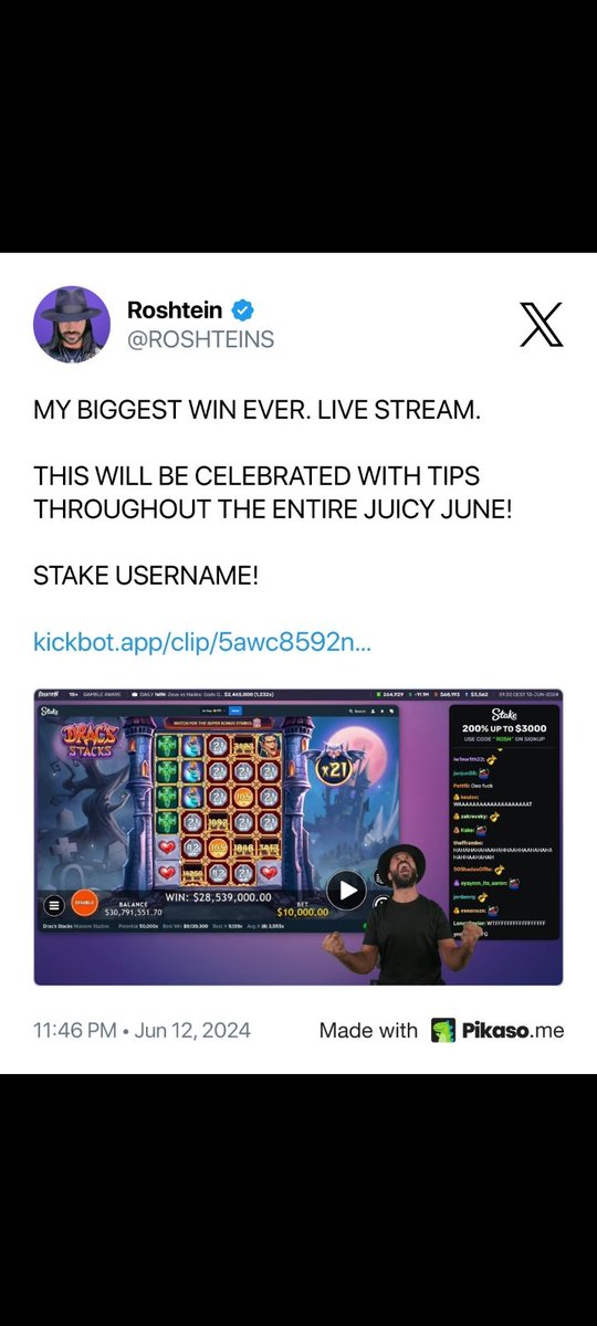 Funky797979's tweet photo. @ROSHTEINS Well Deserved 🌸🥳

STAKE: Funky123 https://t.co/CXwrWafDIt