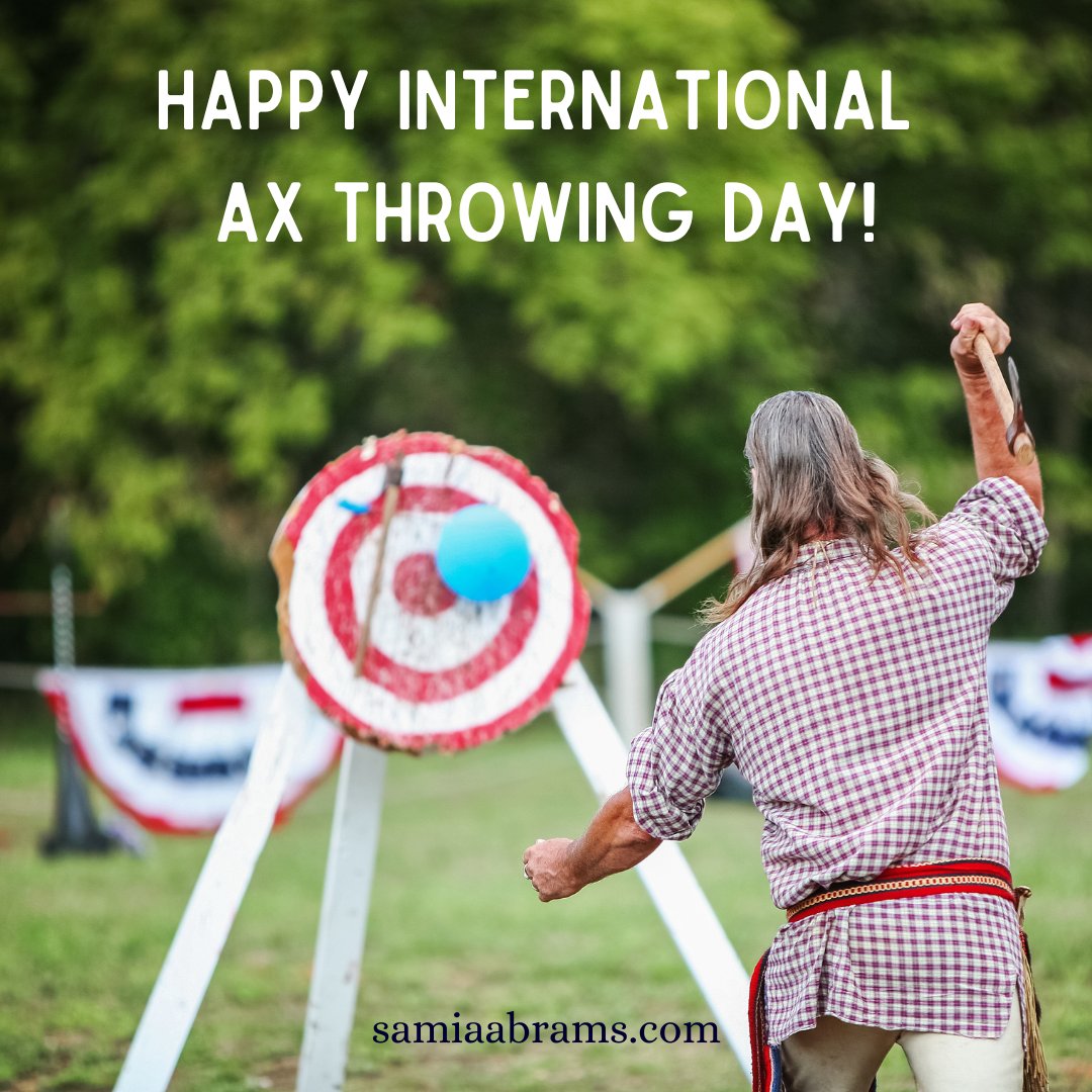 samiaabrams's tweet photo. Have you gone ax throwing?
I need to add it to my list of things to do.
#funholiday
#entertainment
#axthrowing https://t.co/302JmMYuLD