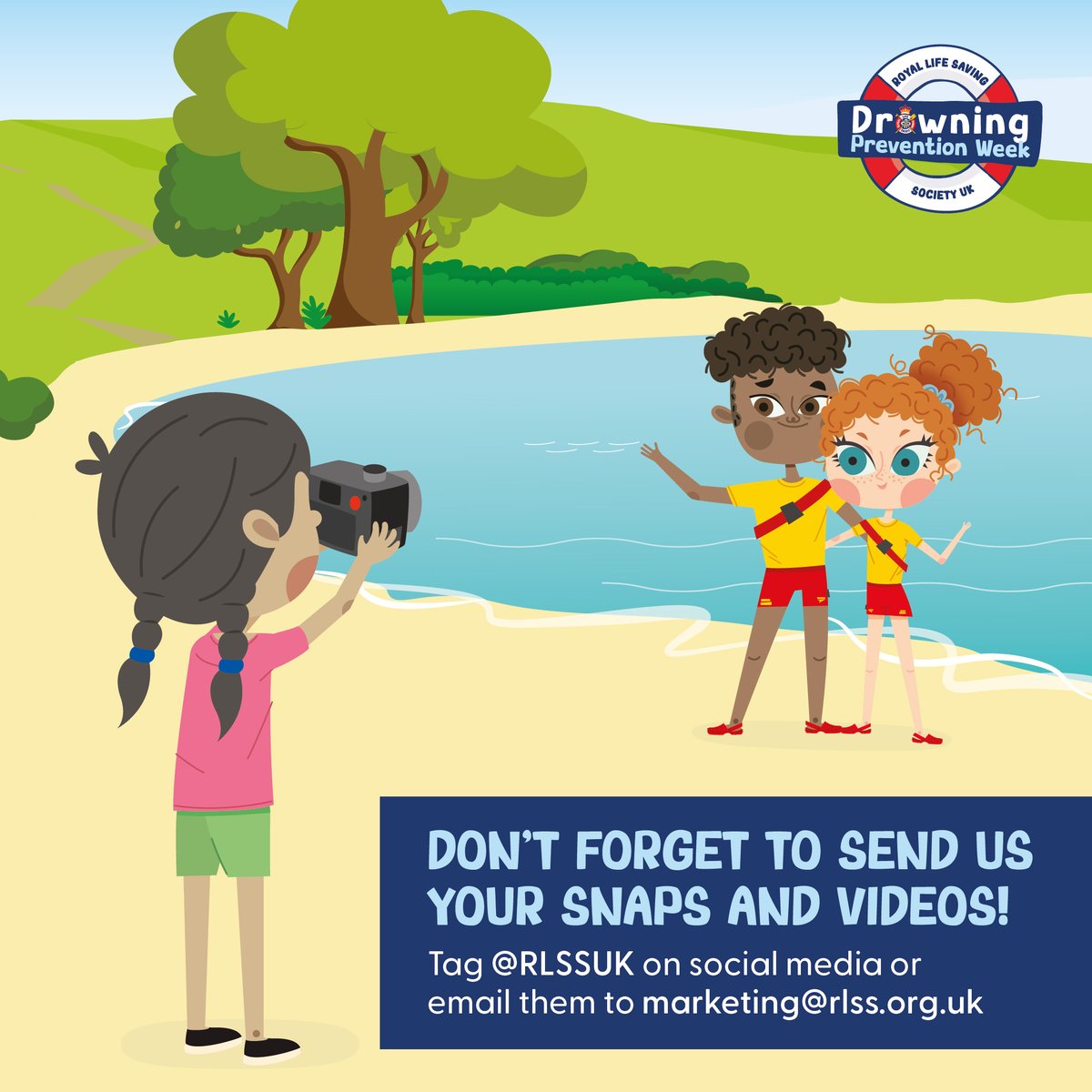 RLSSUK's tweet photo. Drowning Prevention Week begins this Saturday! 🤩 

Are you ready to get involved? Please tag us in your activities! 😄

Don't forget to send your photos and videos to marketing@rlss.org.uk or WhatsApp 07398113926 - we can’t wait to see them! 📸

#DPW #DrowningPreventionWeek https://t.co/Xj7PFoopFN