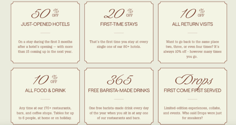 hobbymeetup's tweet photo. Dis-loyalty: #HotelPerks And #Discounts 

With hotels the loyalty hook has been really predictable and kind of even boring. Ennismore, the hospitality group behind many stunning hotel brands like Hoxton, Mondrian, SLS, Mama Shelter decided to excite us...https://t.co/FpVIK6PUVo https://t.co/plNgyd6SSx