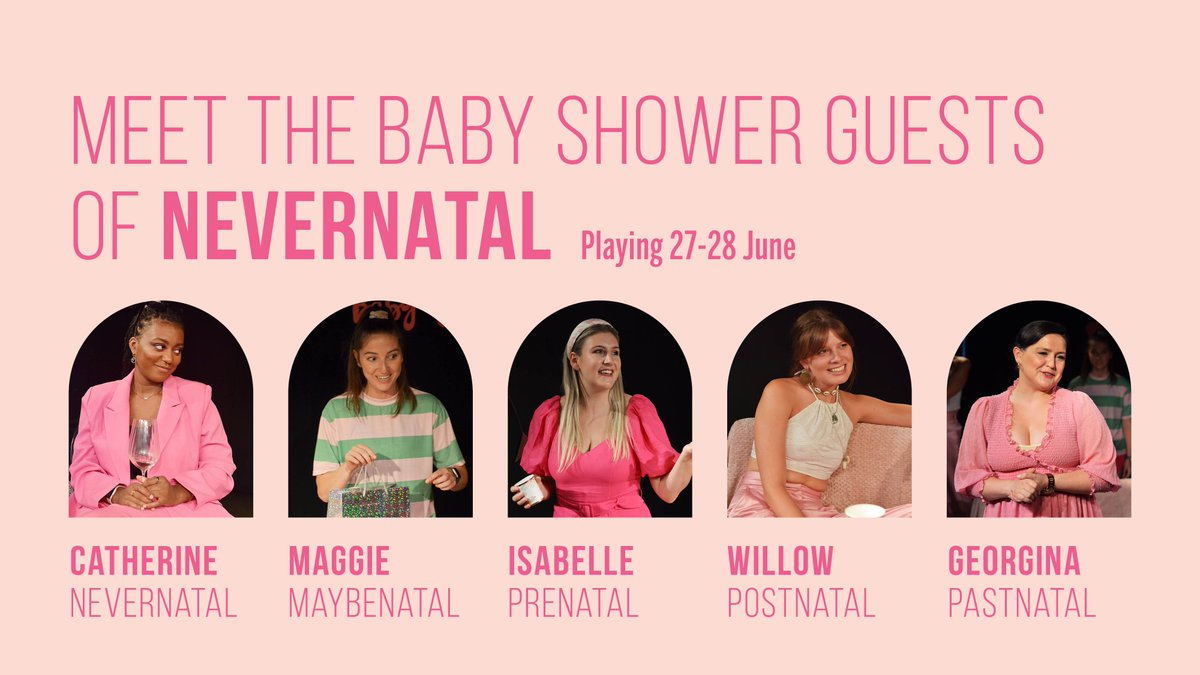 Introducing the hilarious characters of Nevernatal – a comedy about five women at a baby shower.

Playing 27-28 June
Book now: buff.ly/3yOqX3Z