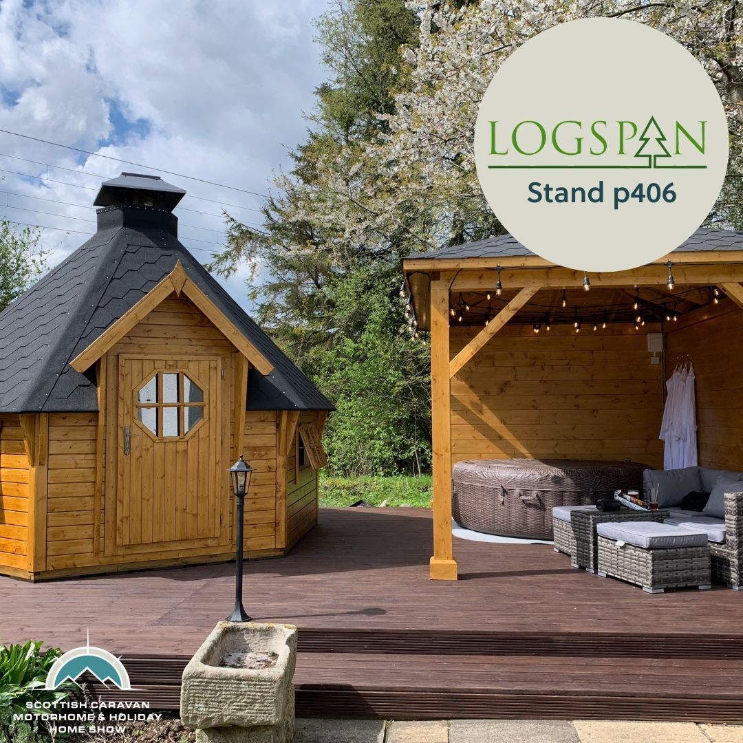 caravanshowsec's tweet photo. Logspan are a family-owned business that helps individuals create unique lifestyle structure's. 
Whether it's a log cabin to live in, a bbq hut or garden office they can help you choose the right one for you.

Visit them at stand P406 - https://t.co/7SF2ujpx9M https://t.co/NsIFtEtJeF