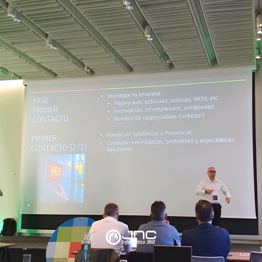 jncsistemas's tweet image. Presentación en sala plenaria del hotel NH CONSTANZA BARCELONA, de cómo gestionamos el proceso de venta de a3ERP a cargo de nuestro CEO, Jose Navarro
#salessummit #wolterskluwer #a3ERP #JNC