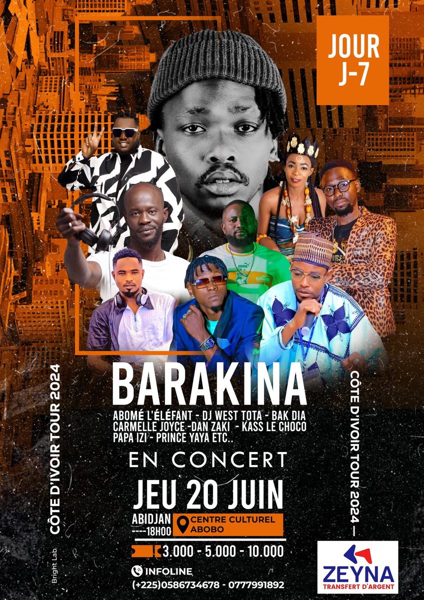 Abidjan dans une semaine