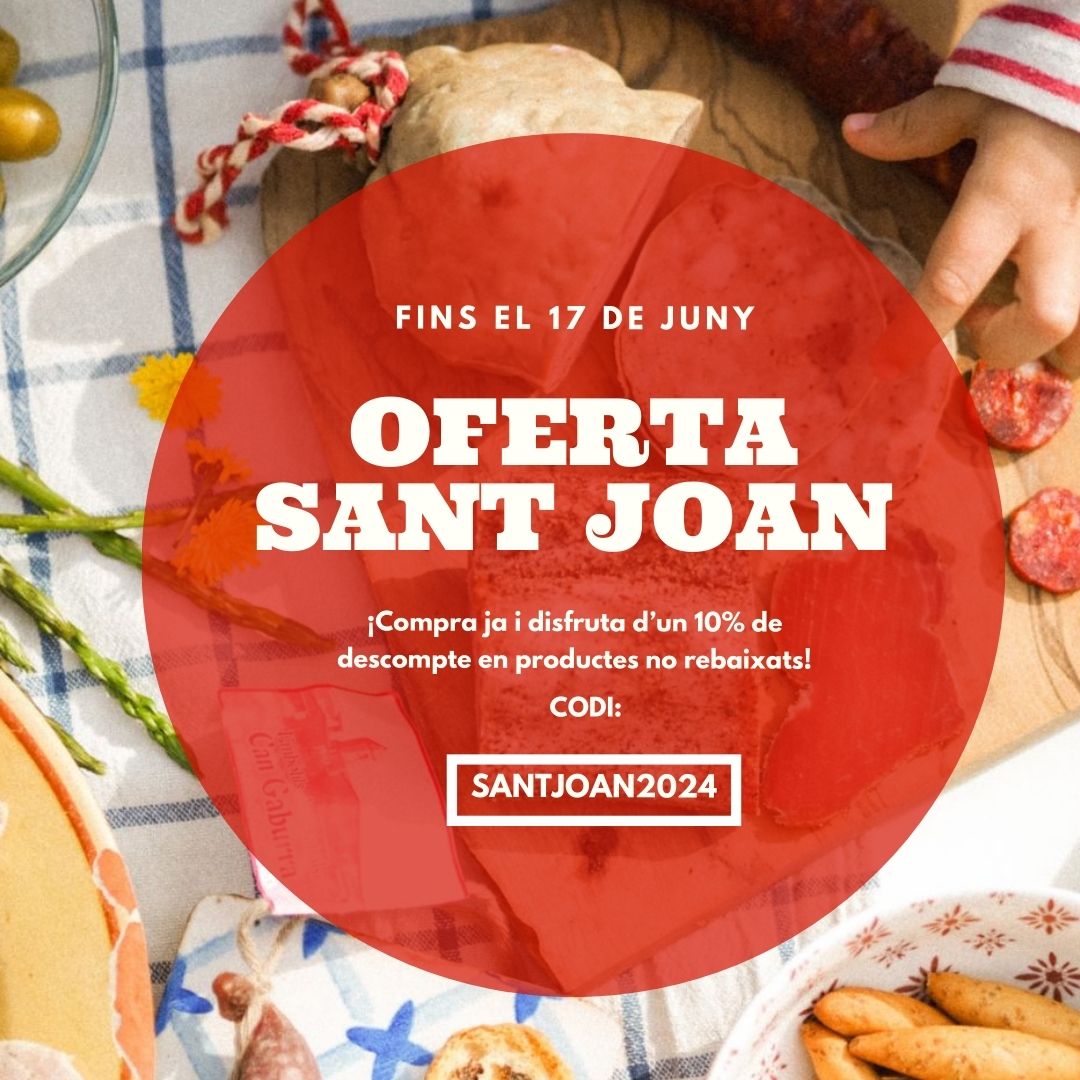 Sant Joan/a s'aproxima i volem ajudar-te a celebrar-ho amb un toc especial. Com a mostra de reconeixement a tots els Joans i les Joanes increïbles, tenim el plaer d’oferir-te un descompte del 10% en tots els nostres productes no rebaixats.