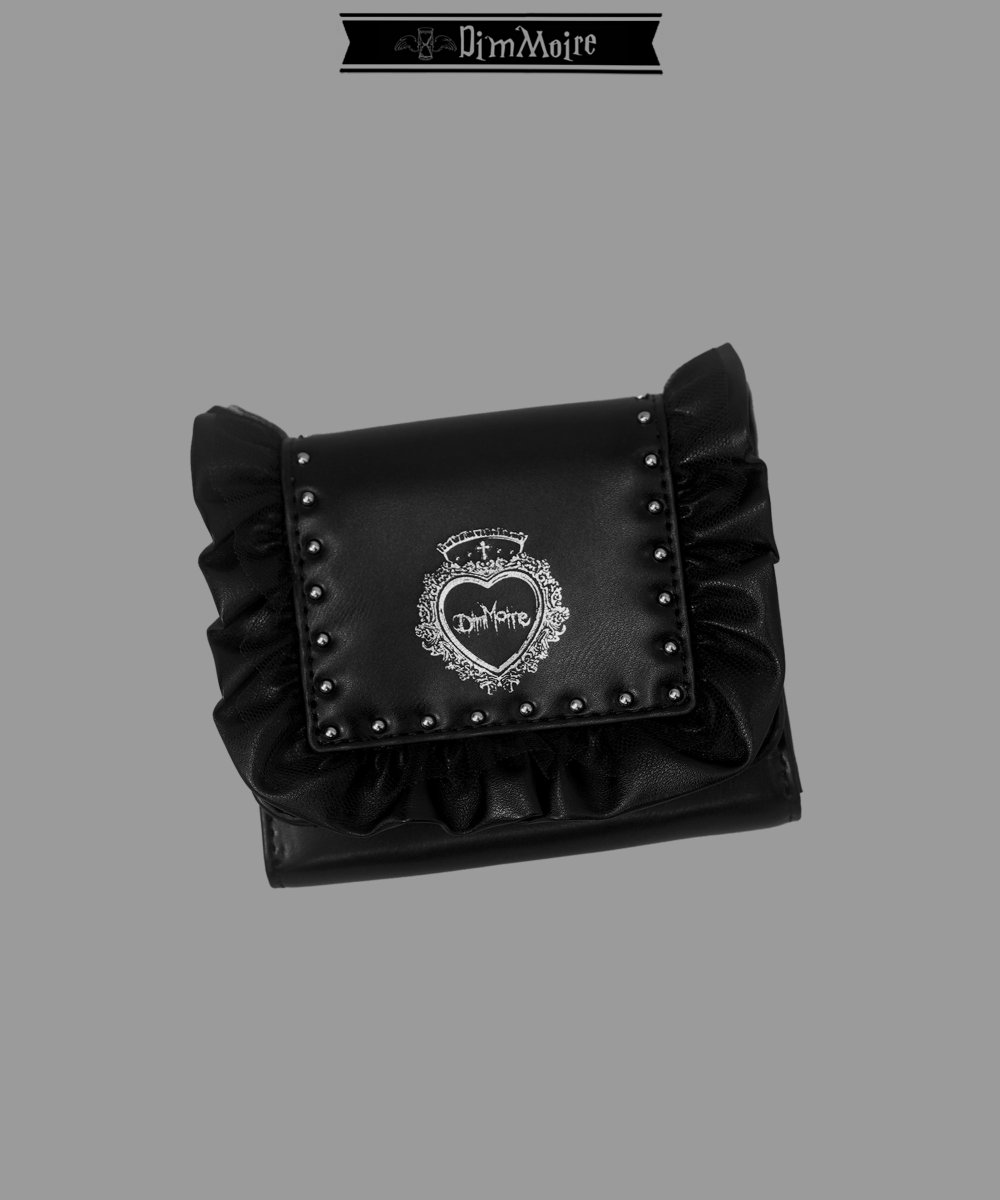 DimMoire ブラック 二つ折り財布 🦴 - 🦴 - 𝓝𝓮𝔀 𝓐𝓻𝓻𝓲𝓿𝓪𝓵 - 🦴 - 🦴 【 HeartCoreウォレット