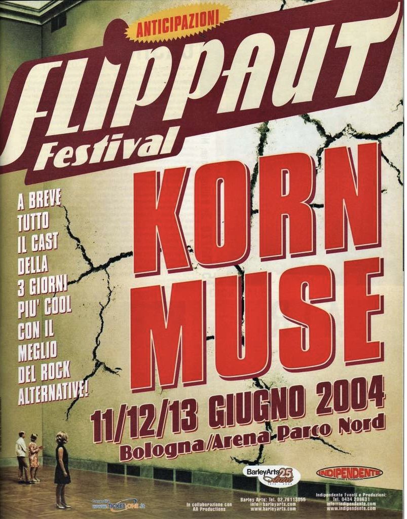 MuseFrance's tweet photo. Il y a 20 ans les 12 et 13 Juin 2004, un festival Italien avait littéralement Korn et Muse en têtes d’affiche.
Oui ca ne marche qu’en Français mais c’est suffisant pour nous 😅 #cornemuse
For non French speakers : a cornemuse in French = a bagpipe https://t.co/JhUnkDYxNU