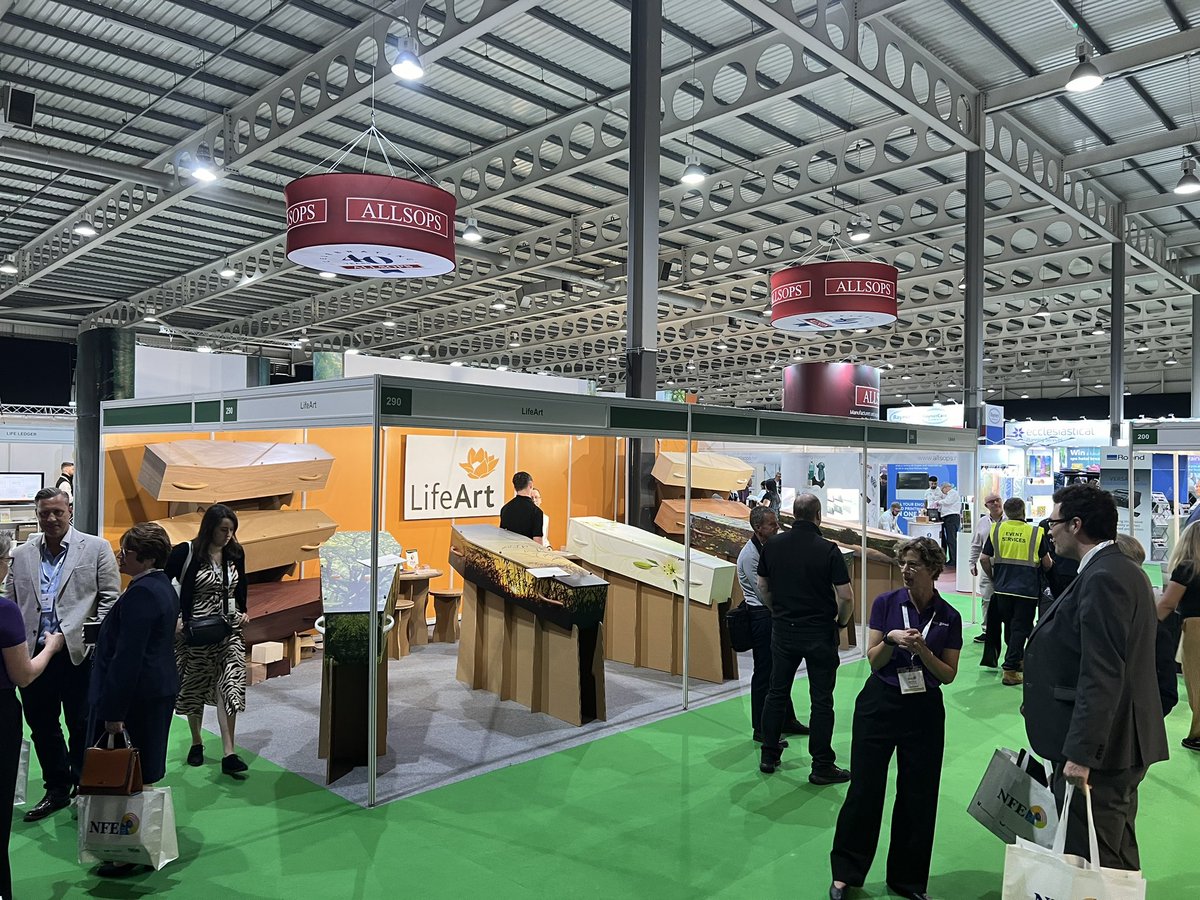 A good first morning at #NFE24 looking forward to meeting everyone.