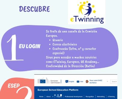 IESVENANCIO's tweet photo. ¡Descubre #eTwinning! En el marco del proceso de Internacionalización de nuestro centro, nuestra compañera más eTwinnera, Rosa, nos ha enseñado los conceptos básicos del universo eTwinning. ¡Nos ha inspirado a todos para incorporar proyectos eTwinning en nuestras clases! https://t.co/3O1mLC5gp8
