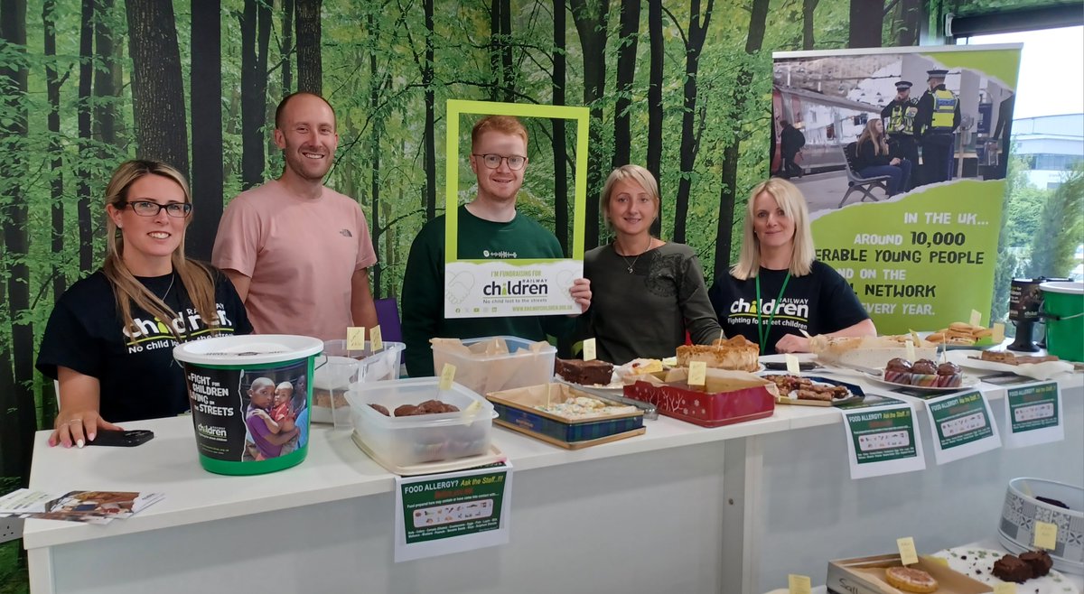 VolkerRail (@volkerrailuk) on Twitter photo Today, we were joined by <a href="/RailwayChildren/">Railway Children</a> as we held a charity bake sale and dress down day, to raise funds for our Three Peaks by Rail team. Thank you to everyone who bought our amazing cakes and pastries; all home made by our employees. We're full just from the picture #charity Today, we were joined by <a href="/RailwayChildren/">Railway Children</a> as we held a charity bake sale and dress down day, to raise funds for our Three Peaks by Rail team. Thank you to everyone who bought our amazing cakes and pastries; all home made by our employees. We're full just from the picture #charity