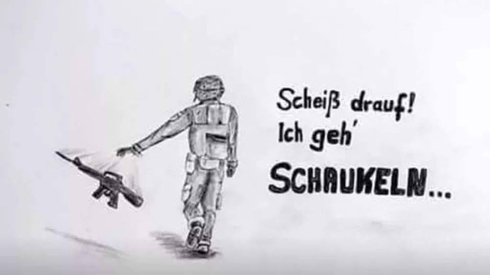 black67027's tweet image. #Fragebogen #Wehrpflicht 

Stell dir vor es ist Krieg, und keiner geht hin.