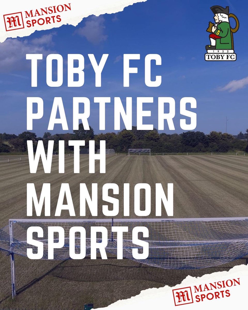 TobyFC_'s tweet photo. Toby FC are proud and delighted to announce our new partnership with the world renowned Mansions Sports &amp; Entertainment Group and the opening of our new home ‘Mansion Sports Club’.

Please see the video of Toby FC’s new home. https://t.co/EJDqJ3Vpus