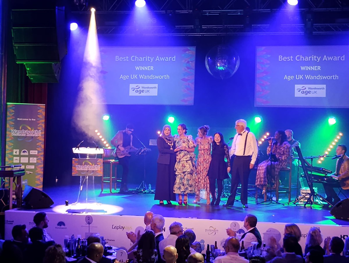 Sana Jafri, Mayor of Wandsworth (@1sanajafri) on Twitter photo Last night I was at the Wandsworth business awards, I presented an award to the best charity - Age UK-Wandsworth, they do a phenomenal job and looking after the well-being of their users, congratulations <a href="/AgeUKWandsworth/">Age UK Wandsworth</a> so proud of you Last night I was at the Wandsworth business awards, I presented an award to the best charity - Age UK-Wandsworth, they do a phenomenal job and looking after the well-being of their users, congratulations <a href="/AgeUKWandsworth/">Age UK Wandsworth</a> so proud of you