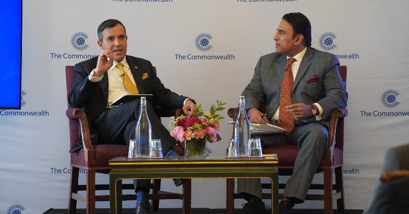 commonwealthsec's tweet photo. Last week, the Commonwealth Secretariat hosted diplomats from around the world at the inaugural #Commonwealth Diplomats Forum to mark 75 years of the modern Commonwealth.

They explored the future of digital diplomacy and democracy in elections.

Read more 👇���

#CommonwealthAt75