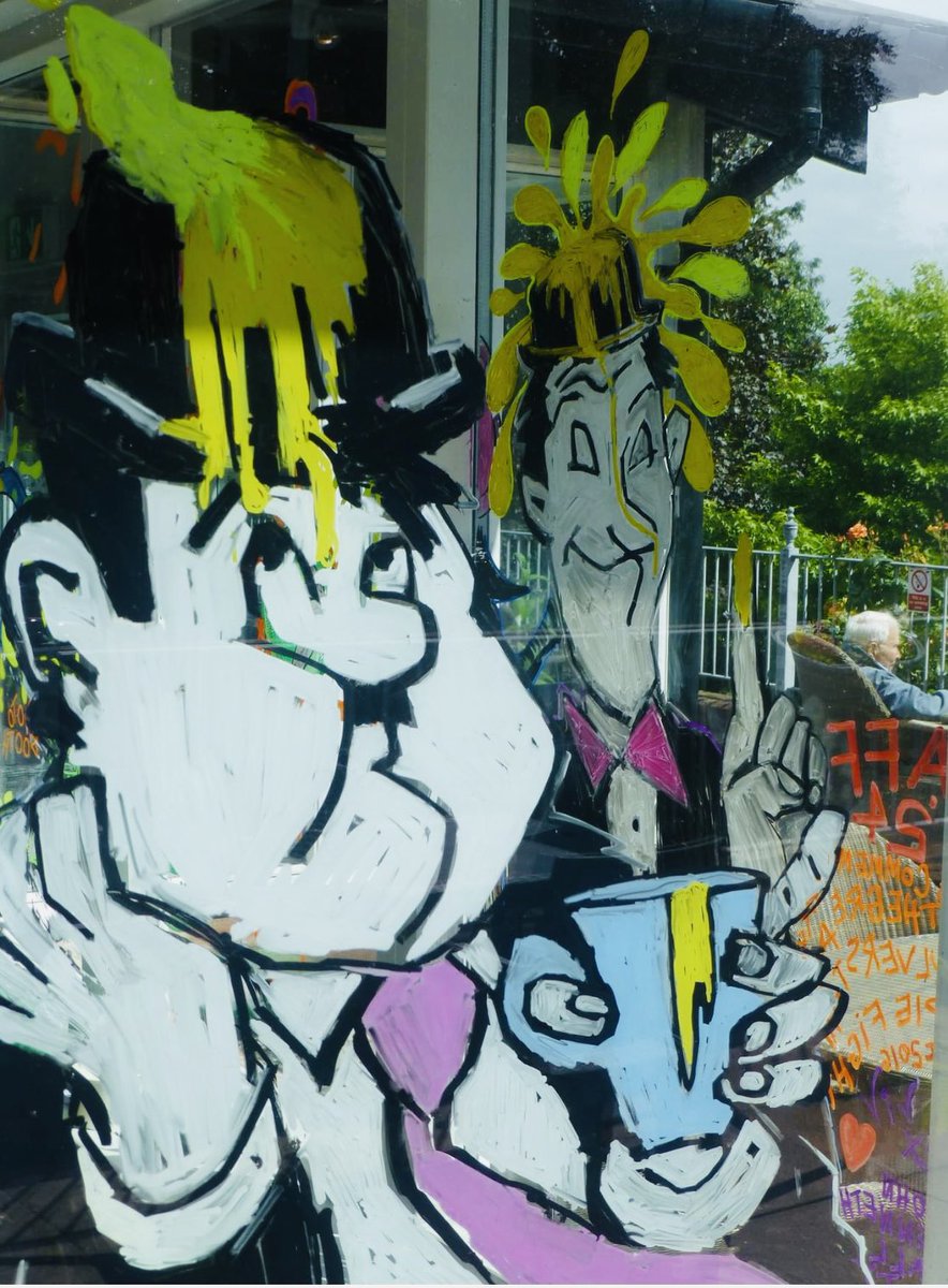 When the first of the myriad of windows receive their likkle lick o' paint, you know that it’s just around the corner. 

It’s always a buzz to have @stmaryshospice included in our shennanigans. Massive massive love as always. ❤️