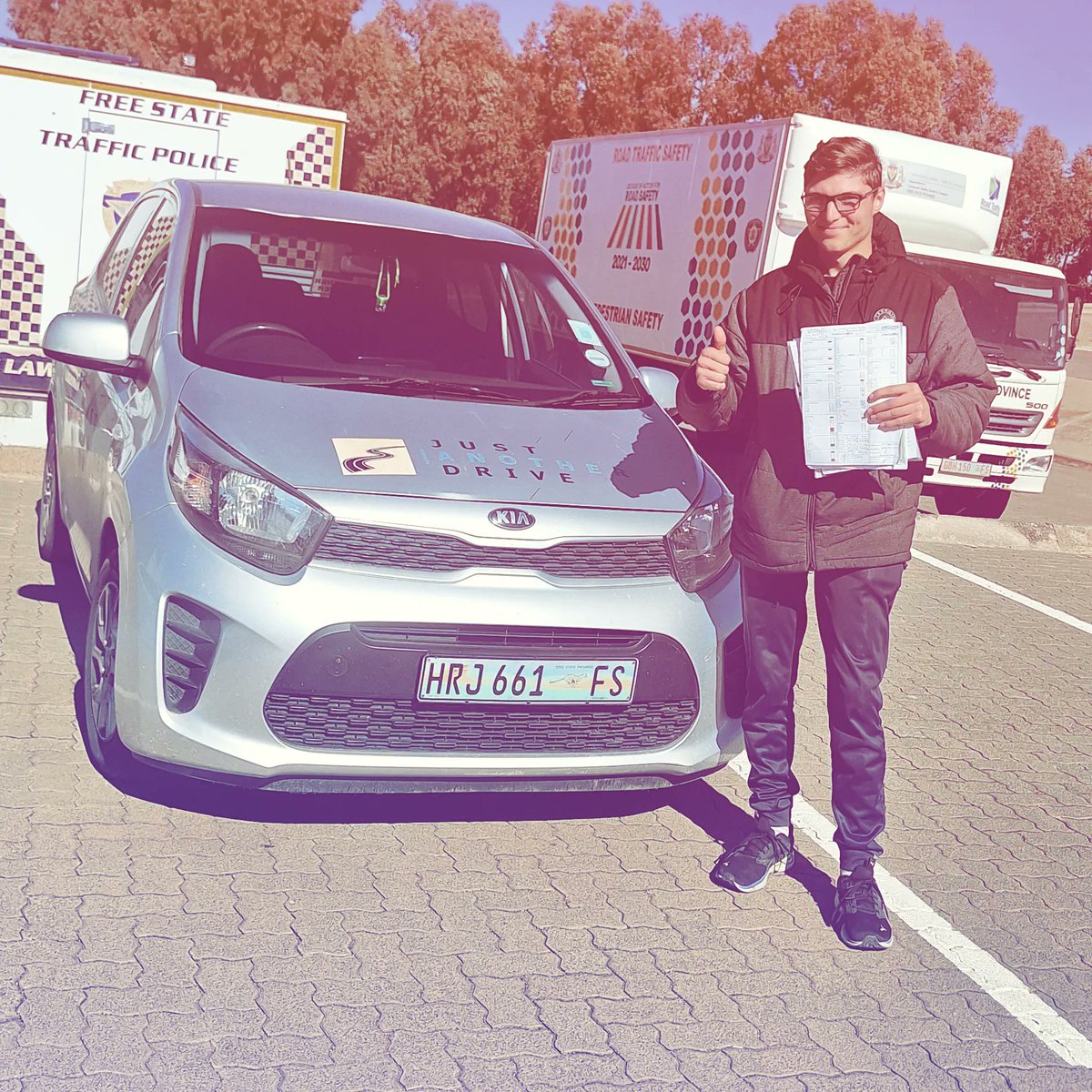 another_drive's tweet photo. Thurday's are for passing our drivers license test... Cold weather and all... Today, we would like to congratulate ππour student for obtaining his driver's license. Now the new journey has begun!!!
#igotmydriverslicense #Just_Another_Drive #Bloemfontein https://t.co/OVSTX2vxVT