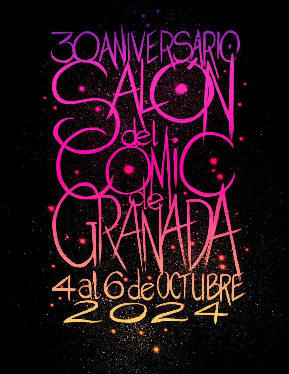 30 Aniversario Salón Cómic Granada- Octubre 2024 (@eveletacomic) on Twitter photo 