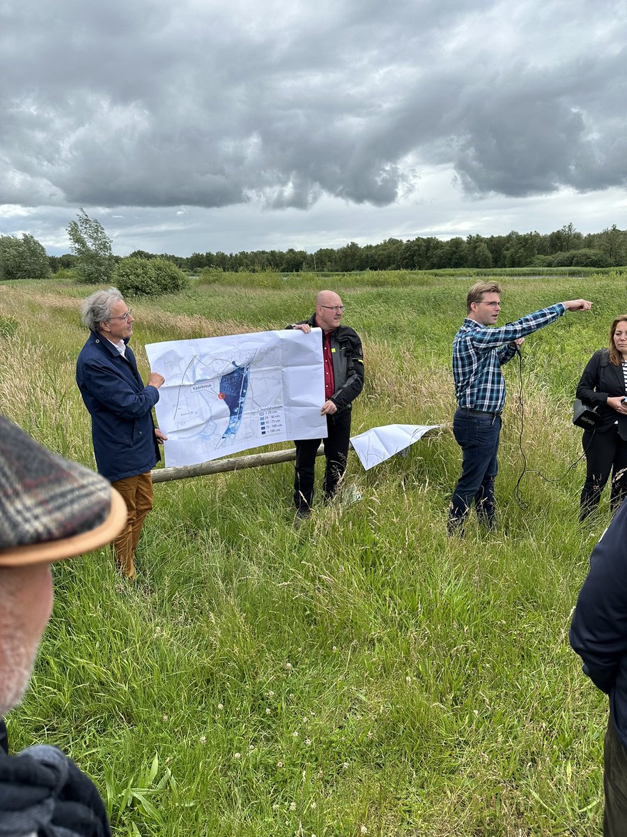 Gisteren veldbezoek met het AB over normeringen van onze dijken. #Vechtstomen 
Iedereen weer op niveau gebracht, uiteindelijk besluitvorming eind 2024