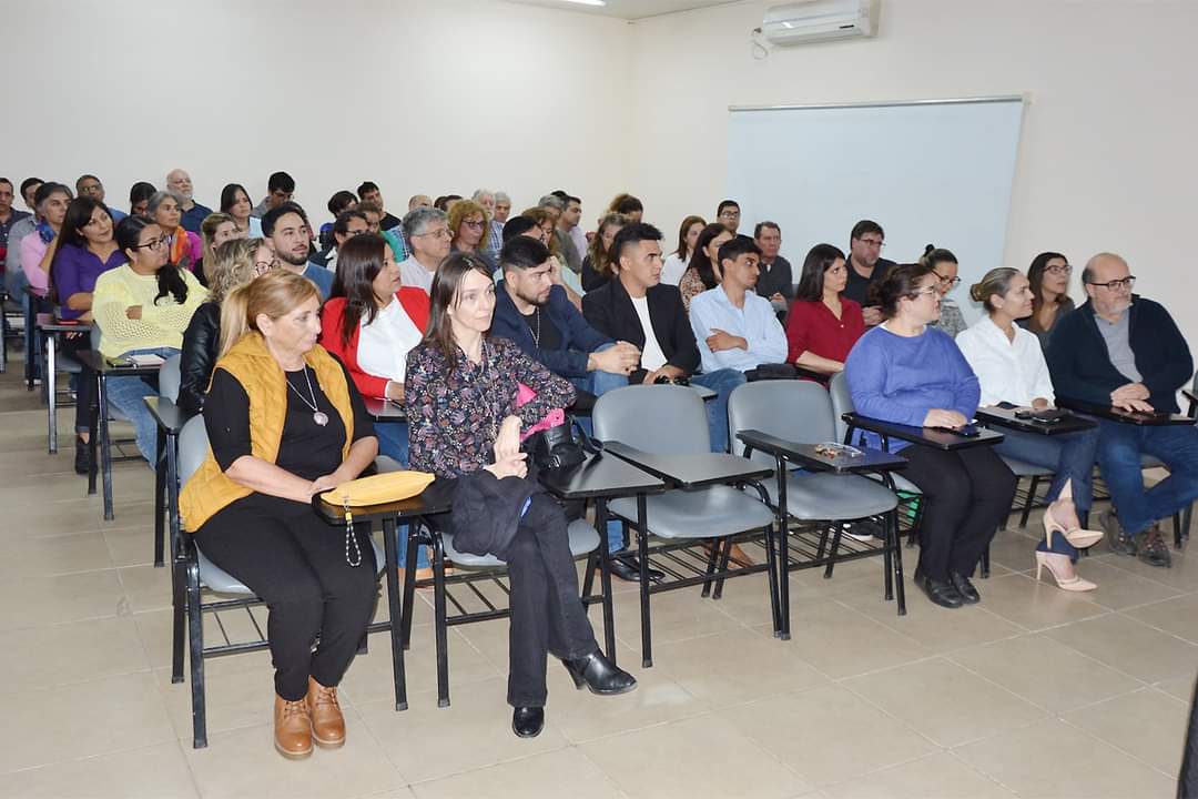 Autoridades de la UNSE participaron de la presentación del Plan Estratégico de Ciencia, Innovación y Tecnología Santiago del Estero 2023-2030 a cargo del Secretario de #Ciencia y #Tecnología de la Provincia de Santiago del Estero, Ing. Adrián Suárez.