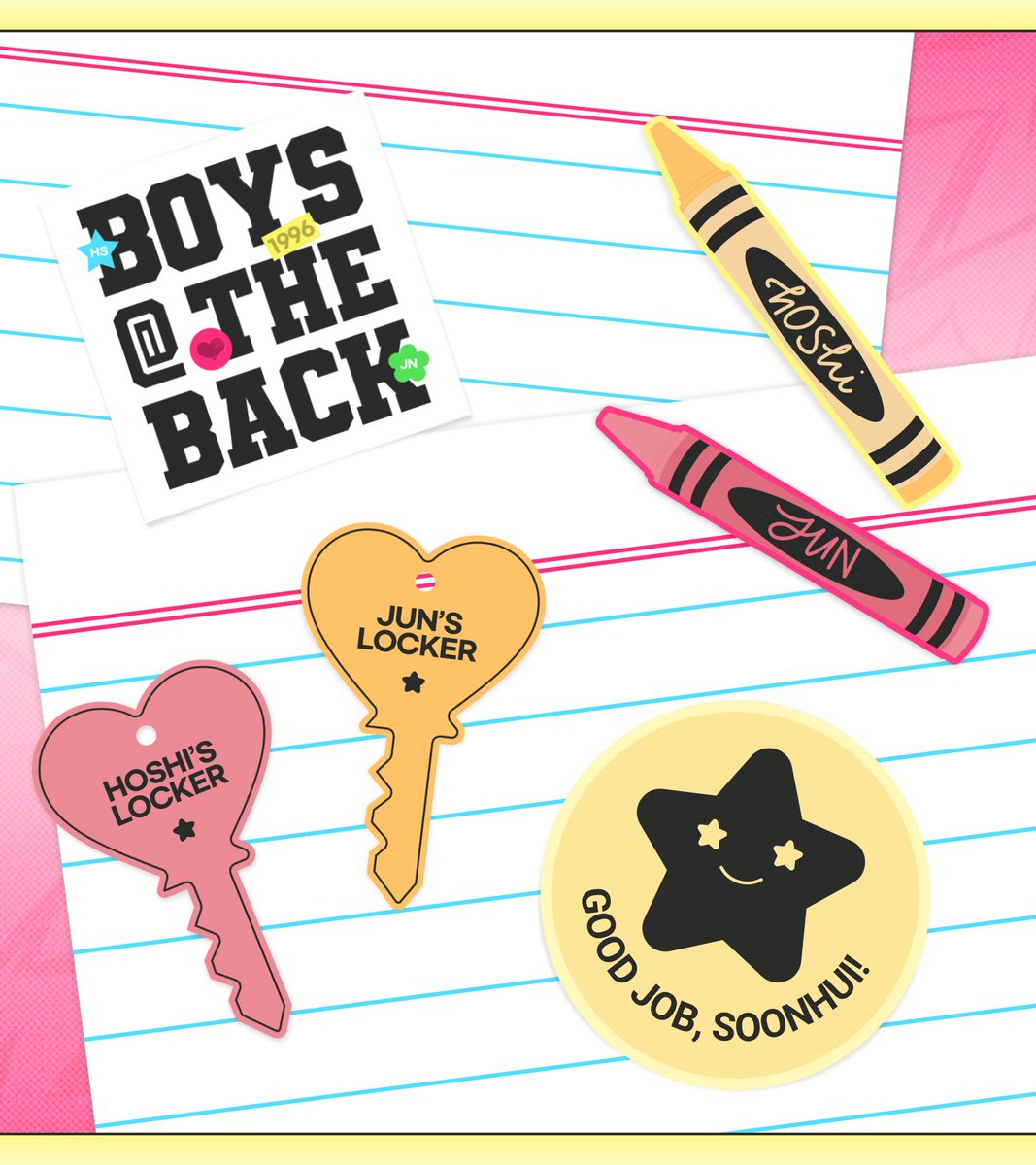 BOYS @ THE BACK! tweet media