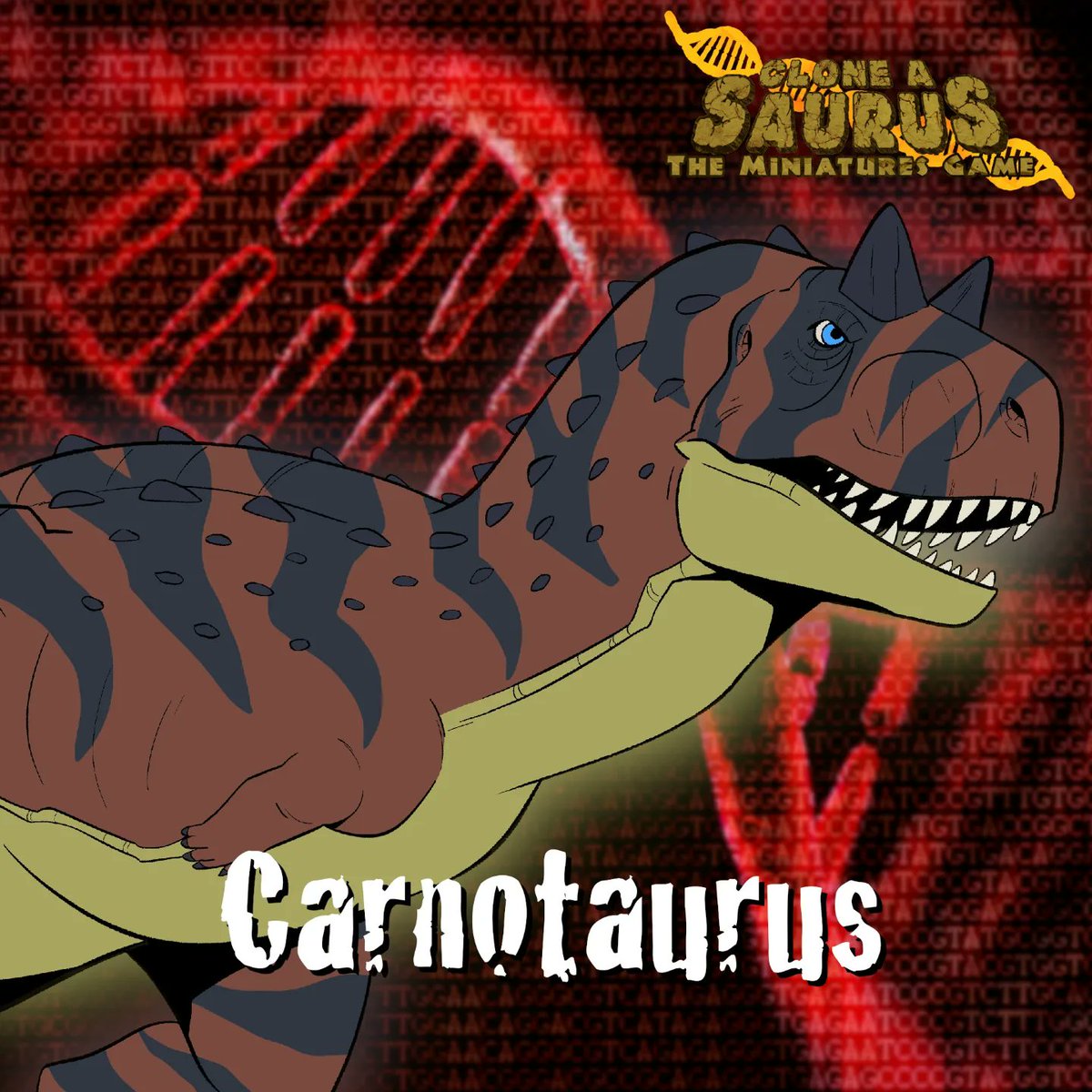 CloneaSaurusMG's tweet photo. This South American Road Runner from Hell is #CloneaSaurus
We've got two variants for #Carnotaurus; we've got one directly inspired by Michael Crichton's novel and a scientifically accurate one!
#JurassicJune https://t.co/kyfaVwQq7W