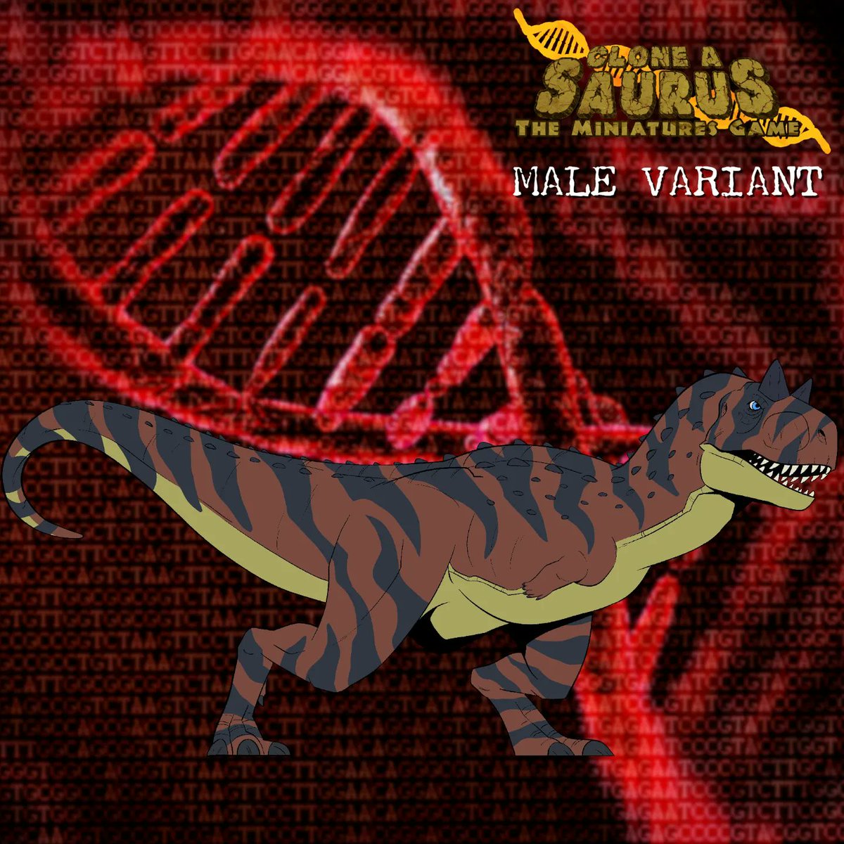 CloneaSaurusMG's tweet photo. This South American Road Runner from Hell is #CloneaSaurus
We've got two variants for #Carnotaurus; we've got one directly inspired by Michael Crichton's novel and a scientifically accurate one!
#JurassicJune https://t.co/kyfaVwQq7W