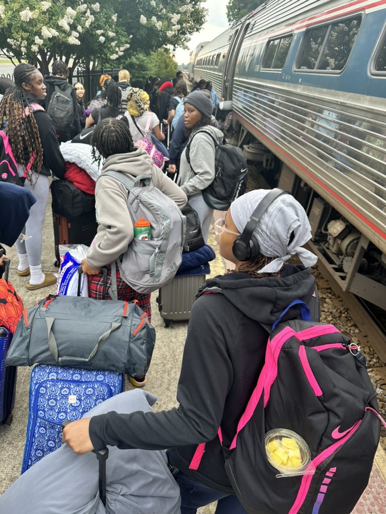 Next stop: NC State! 🏀💚