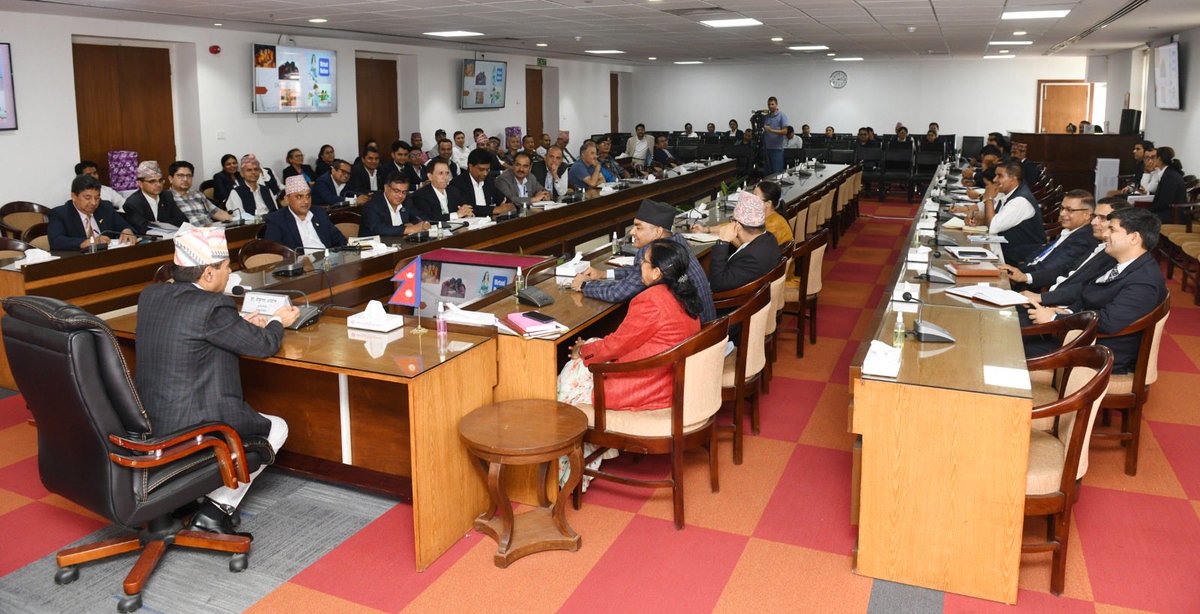 khpushkar's tweet photo. Today, I had the fantastic opportunity to present and discuss #DigitalAutism at #OPMCM with a diverse group of stakeholders, including government officials, NGOs, medical experts, IT experts, civic society, journalists, think tanks, and more! @PM_nepal_ @hello_sarkar https://t.co/mcjWn3rGlq
