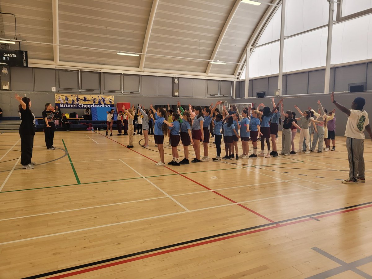 Both sporthalls here at <a href="/Bruneluni/">Brunel University of London</a>  are busy and full of energy with our #WestLondon <a href="/Panathlon/">Panathlon Challenge</a> final let by <a href="/bolderacademy/">Bolder Academy</a> and dance getting ready for the closing ceremony later today.