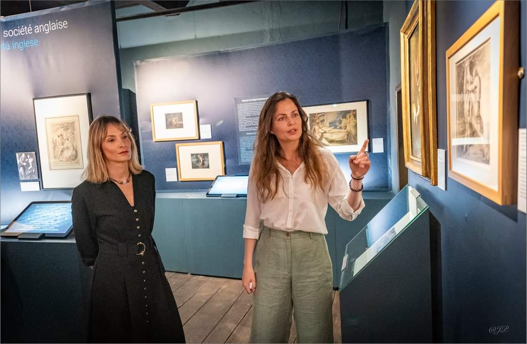 10/06/24 Museu Pasquale Paoli, Merusaglia. Inauguration exposition Maria Cosway (1760-1838) A strada eccezziunale di un'artista. Photos @ Jp