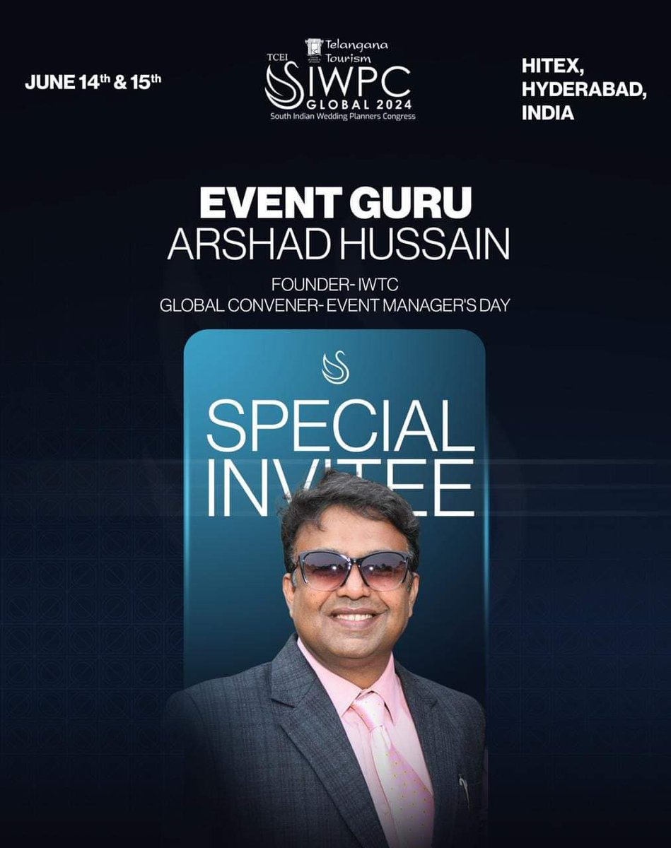 eventguruarshad's tweet photo. On the way for SIWPC https://t.co/aAGEauANLJ