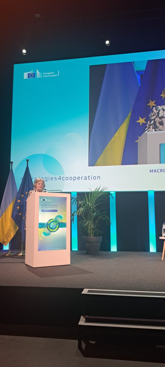 Let's make #MRS more visible, Commissioner Fereira closes the Macroregional Strategies days 2024 at the Egg in #Brussels <a href="/EUSAIR/">Adriatic Ionian</a> <a href="/EusairPoint/">EUSAIR</a> <a href="/Eus/">Ayat Power</a>