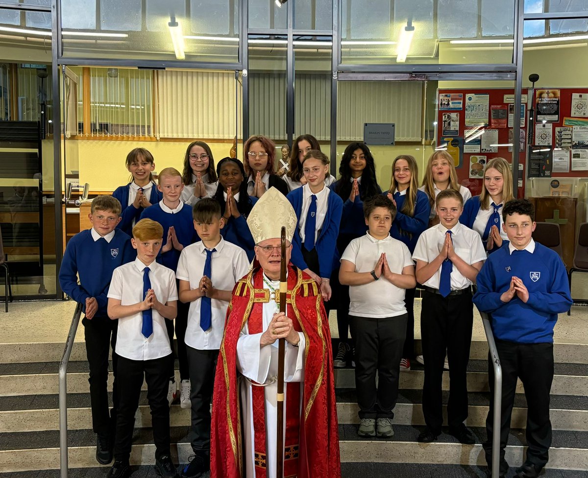 Congratulations to our Primary 7 children who made their Confirmation this week! 🕊️ <a href="/leocushley/">Archbishop Leo Cushley</a>