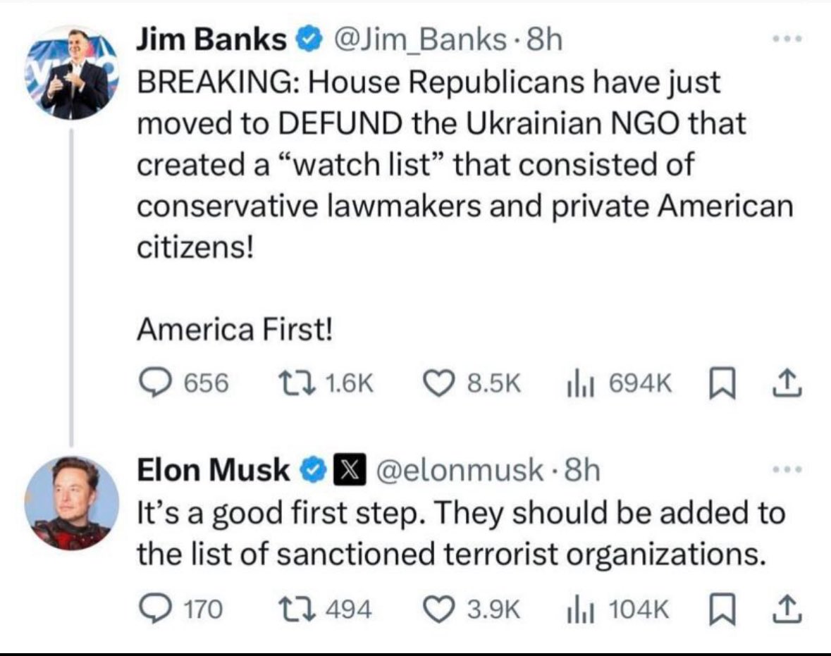 Seriously, this is just simply ridiculous.

Is Elmo a 6-year-old spoiled kid? Is he at least somewhat mentally stable to be saying things like that out loud?

A Ukrainian media outlet writes a story on public personalities in the U.S. who overtly stand against Ukraine aid and
